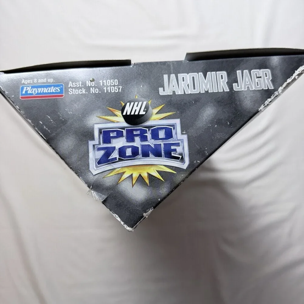 Playmates NHL Pro Zone Jaromir Jagr 12" Vinyl Figure Doll Brand New In Package - Picture 12 of 12